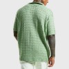 Men's knitted short-sleeve polo shirt P1194 Men's knitted short-sleeve polo shirt P1194