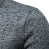 New Warm and Comfortable Half-Zip Turtleneck Men's Sweatshirt P1128