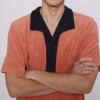 New V-neck short-sleeved POLO shirt P1141