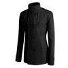 New Men's Fashion Lapel Business Button Casual Windbreaker