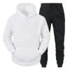 Enjoyzones Men's new fashion thickened hooded suit Enjoyzones Men's new fashion thickened hooded suit