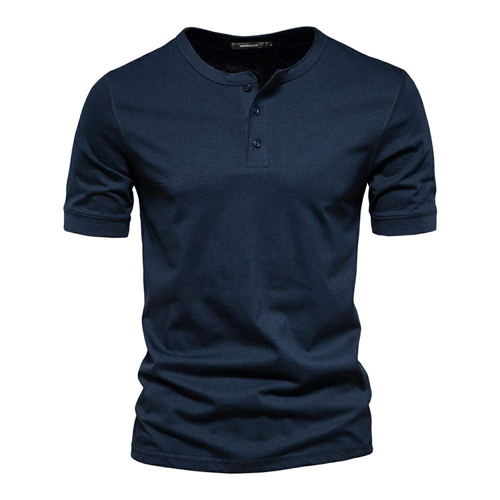 Men's T-shirt with round neck and short sleeves Men's T-shirt with round neck and short sleeves
