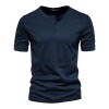 Men's T-shirt with round neck and short sleeves Men's T-shirt with round neck and short sleeves