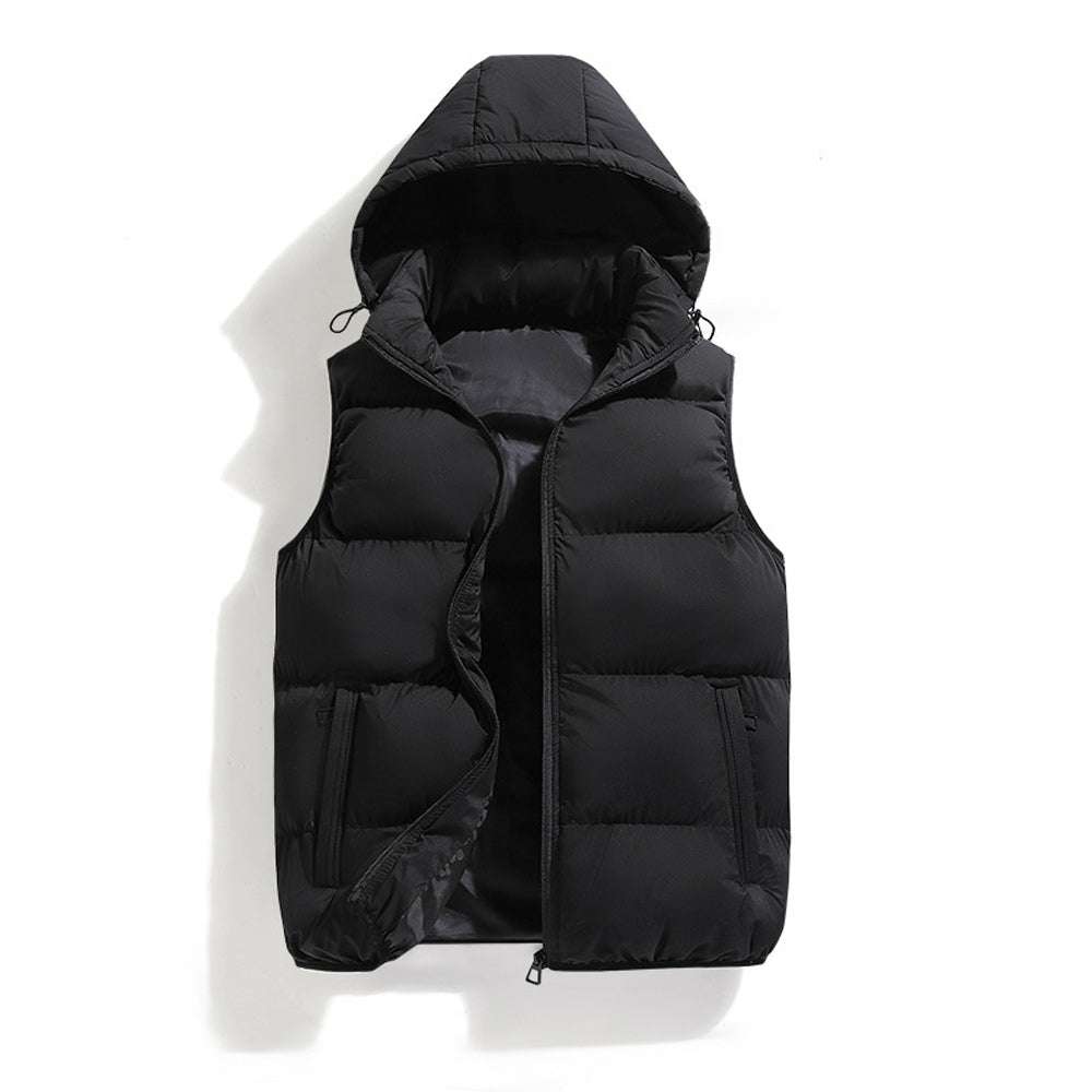 Men's Hooded Cotton Tank Top