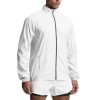 Men's Solid Color Stand Collar Zip Loose Jacket P1258